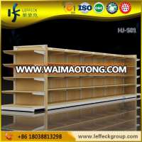 Gondola shelving, supermarket gondola shelving, wood gondola shelving