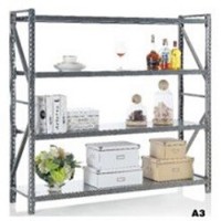 Light duty furniture display shelf