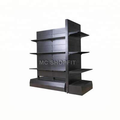 Double sided medium duty metal store/supermarket shelf