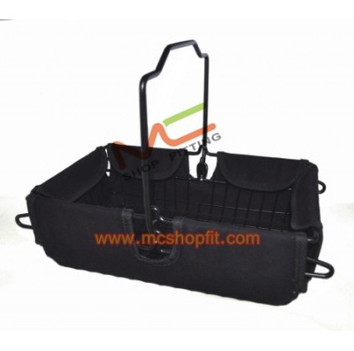 Polyester Insulated Folding Bag Supermarket foldable shopping Basket